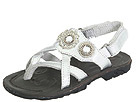 Braqeez Caia (Toddler/Youth) (Silver Metallic Leather)