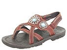 Braqeez Caia (Toddler/Youth) (Brown Leather)