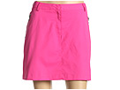 Liz Golf - Stretch Canvas Skort (Calypso Pink) - Apparel