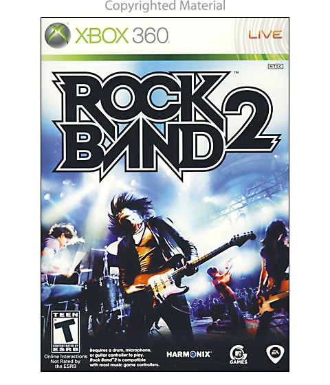 Xbox Xbox 360 Rock Band 2 : Xbox Xbox 360