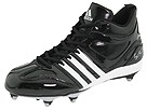 adidas - Reggie III TD D (Black/Running White/Metallic Silver) - Footwear