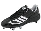 adidas - University IV D Low (Black/Running White/Metallic Silver) - Footwear