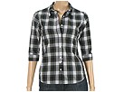 AG Adriano Goldschmied - Boy Fit Shirt (Navy Plaid)