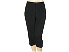Liz Golf - Plus Size Jackie Crop Pant (Black) - Apparel