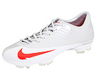 Nike Kids - Jr Talaria V FG (Youth) (Metallic Platinum/Hot Red/White) - Footwear