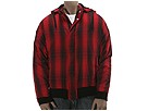 akademiks - Wind Plaid Jacket (Claret)