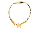 Accessories & Beyond - Leather Star Charm Bracelet (Mix)