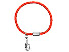 Accessories & Beyond - Hanging Rhinestone Guitar Charm Bracelet (Tomato)