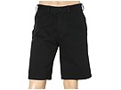 Ashworth - Flat Front Twill Short (Black)