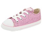 Converse Chuck Taylor All Star Sparkle Ox (Infant/Toddler) (Pink)