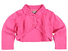 Red Sound - Classy Loose Picot Trim Bolero Sweater (Infants) (Bubblegum Pink) - Apparel