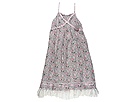 Red Sound - Magic World Floral Print Sundress (Toddler/Little Kids/Big Kids) (Pink/Tan) - Apparel