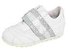 Bikkembergs Juniors - Bkj003Igdb4 (Infant/Toddler) (White/Silver Leather)
