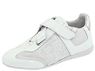 Bikkembergs Juniors - Bkj282Snaf4J (Toddler/Youth) (White Patent/Silver Fabric)