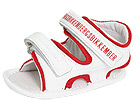 Bikkembergs Juniors - Bkj366Inib8 (Infant) (White/Red Leather)