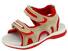 Bikkembergs Juniors - Bkj280Piib5 (Infant/Toddler) (Tan/Red)