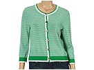 Lilly Pulitzer - Dalton Striped Cardigan (Lifeguard Green Juicestand Stripe) - Apparel