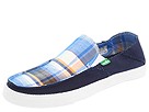 Sanuk - Plaid To The Bone (Navy) - Footwear