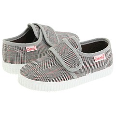 Cienta Shoes 58 InfantToddler Black Plaid Canvas Footwear