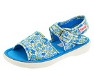 Cienta Shoes - 11 (Infant/Toddler) (Blue Floral Canvas)