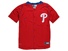 Nike Kids - Youth Pro Jersey (Big Kids) (Philadelphia Phillies) - Apparel