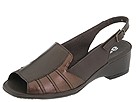 ara - Malta 36628 (Dark Brown Soft Calf Leather/Bronze Met. Crinkle Calf Leather)