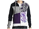 Zoo York - Zig Zag Zip Up Hoodie (Navy) - Apparel