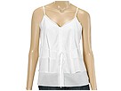 7 For All Mankind - Tiered Ruffle Tank (White)
