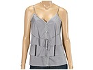 7 For All Mankind - Tiered Ruffle Tank (Sterling Grey)