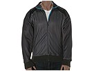 Marc Ecko Cut & Sew - Rebel Pinstripe Track Jacket (Raven) - Apparel