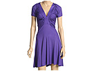 Just Cavalli - Ribbed Jersey Dress (Purple) - Apparel