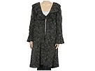 Plus Size Clothing,  Plus Size Womens Clothing Gayla Bentley - Plus Size Boucle Coat (Black/White) - Apparel plus size coats