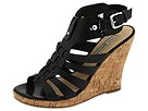 Via Spiga - Eddie (Black Vachetta/Kid Patent) - Footwear