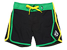 Volcom Kids - Scallops Mod Youth (Big Kids) (Black) - Apparel