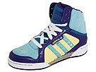 adidas Originals - Missy E Fly Hoops Mid (White/Art Green/Native Blue) - Footwear