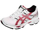 ASICS - Gel-Cumulus 11 (White/Paradise Pink/Black) - Footwear