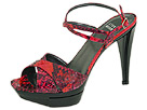 Stuart Weitzman - Goofyloop (Scarlet Painted Snake) - Footwear