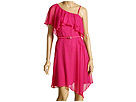 ABS Allen Schwartz - Asymmetrical Ruffle Dress (Carnation)