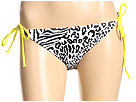 6pm.com is proud to offer the Roxy - Roxy Rebel Brazilian String Bottom (Black/White) - Apparel: Let your wild side come out to play in the 