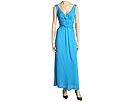 ABS Allen Schwartz - Twisted Strap Maxi Dress w/ Sash (Royal)