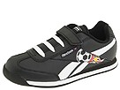 Reebok Kids - Illumilace Strap (Toddler/Youth) (Black/Silver/Soccer Ball) - Footwear