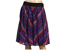 DKNYC - Botanical Stripe Full Skirt (Black) - Apparel