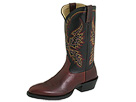 Durango - Legend Cowboy Boot (Burgundy Chestnut W/Blk Shaft) - Footwear