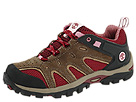 Timberland Kids - Hypertrail Lace Ox (Youth) (Dark Brown W/ Burgundy) - Footwear