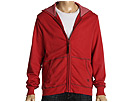 7 For All Mankind - French Terry Zip Hoodie (Jester Red) - Apparel