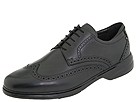 Rockport - Mendillo (Black Leather) - Footwear