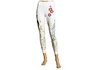 Printed Leggings Ed Hardy - Kamikaze Logo Leggings (White) - Apparel