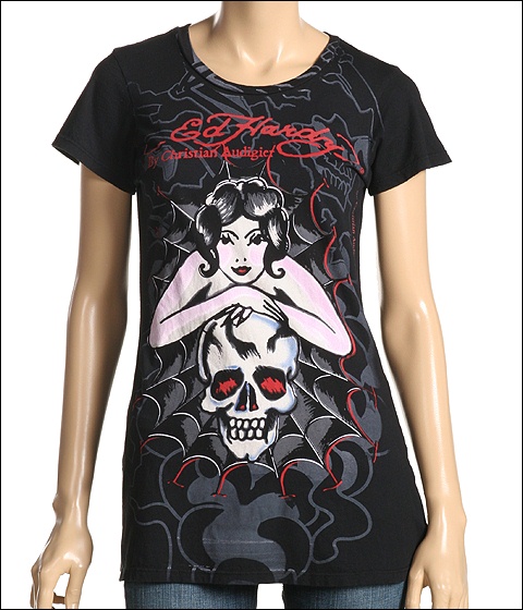 Ed Hardy Web Woman Specialty Tunic : Ed Hardy Women's T Shirt