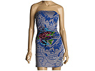 Ed Hardy - Dragon Rose Strapless Tunic (Stone) - Apparel