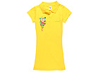 Ed Hardy Kids - Polo Dress (Little Kids/Big Kids) (Yellow) - Apparel